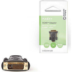 Nedis 233-2447 Μετατροπέας DVI-D male σε HDMI female 1τμχ CVGB34912BK