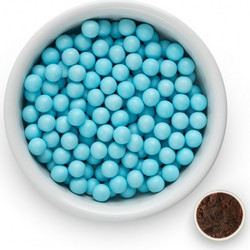 Choco balls λαμπερό γαλάζιο 1 κιλό Χατζηγιαννάκη