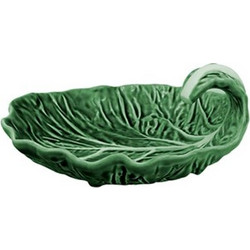 Πιάτο Kεραμικό Φύλλο Μεσαίο Curvuture Natural Cabbage Bordallo Pinheiro (18.5 cm)