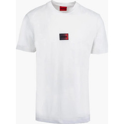 HUGO DANOTIE T-SHIRT ΜΠΛΟΥΖΑ 50553124-102-NATURAL
