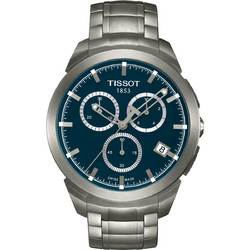Tissot T-Sport Ανδρικό Ρολόι Χρονογράφος με Ασημί Μεταλλικό Μπρασελέ T069.417.44.041.00