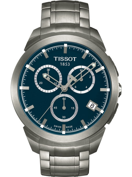 Tissot T-Sport Ανδρικό Ρολόι Χρονογράφος με Ασημί Μεταλλικό Μπρασελέ T069.417.44.041.00