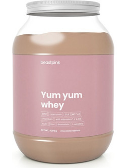 BeastPink Yum Yum Whey Chocolate Hazelnut Πρωτεΐνη Ορού Γάλακτος Γράμμωσης 1kg