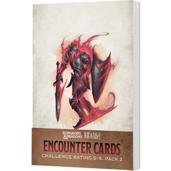Dungeons & Dragons RPG Encounter Cards Challenge Rating 0-6: Pack 2