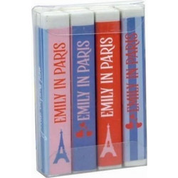 Emily in Paris - 'You're in Paris Now' 4-Pack Γόμες