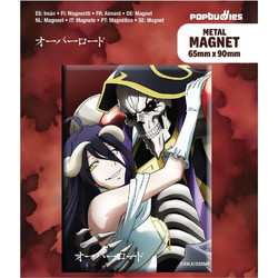 Overlord Fridge Magnet Albedo & Ainz