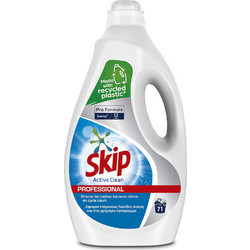 Skip Professional Active Clean Επαγγελματικό Υγρό Απορρυπαντικό Πλυντηρίου 71 Μεζούρες 5lt