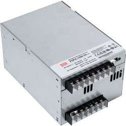 MEANWELL-PSPA1000-24 90792 Τροφοδοτικό/Μετασχηματιστής Class I PELV 1000W 42A AC 220-240V σε DC 24V IP20 - Ρυθμιζόμενo από DC 22V έως DC 28V - Ασημί - Μ17 x Π12 x Υ9.3