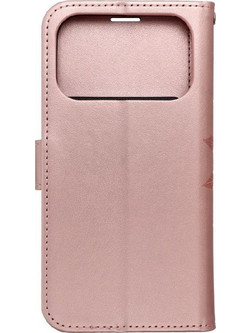 ΘΗΚΗ ΒΙΒΛΙΟ MEZZO ΓΙΑ IPHONE 17/18 PRO - ΡΟΖ ΧΡΥΣΗ