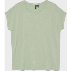 Γυναικεία μπλούζα VMLAVA GLITTER SS TOP STRIPE LX JRS NOOS 10250488