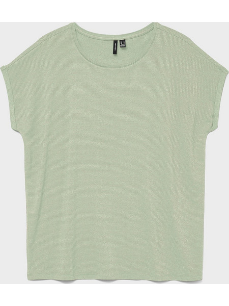Γυναικεία μπλούζα VMLAVA GLITTER SS TOP STRIPE LX JRS NOOS 10250488