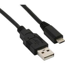 Sharkoon Regular USB 2.0 to micro USB Cable Μαύρο 2m