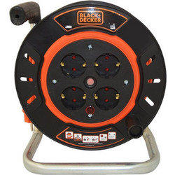 Black & Decker BXECFT2QBRE Μπαλαντέζα Καρούλι IP20 20m H05VV-F-3G1,5mm