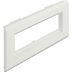 DELOCK DELOCK module βάση πρίζας Easy 45 81317, 175x80mm, λευκό