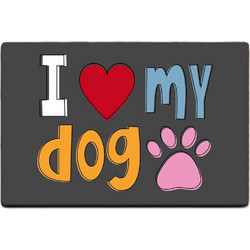 Χαλάκι Για Κατοικίδια I Low My Dog 486CHL1224 Multi Conceptum Hypnose