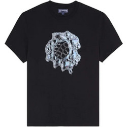 VILEBREQUIN OVERSIZE ORGANIC COTTON BUBBLE TURTLE 3D T-SHIRT ΜΠΛΟΥΖΑ Κ.Μ TRKEP311-990-NOIR