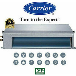 Carrier XPower 42QSS036D8S/38QUS036D8S 1Ph Επαγγελματικό Κλιματιστικό Inverter Καναλάτο 38000 BTU με Ψυκτικό Υγρό R32