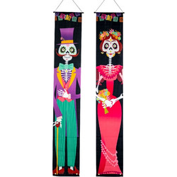 Διακοσμητικά Banner Day Of The Dead Υ. 180cm 2τμχ (CA_19728)