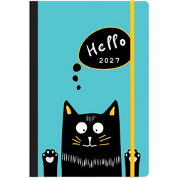 Next ημερολόγιο 2027 Trends Kitty ημερήσιο flexi με λάστιχο 12x17εκ. Με σχέδια