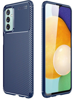 Ancus AutoFocus Carbon Fiber Back Cover Blue (Samsung Galaxy M13 / M23)