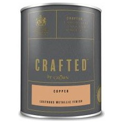 Μεταλλικό Χρώμα Νερού Χάλκινο Ματ/Copper CRAFTED Crown 125ml