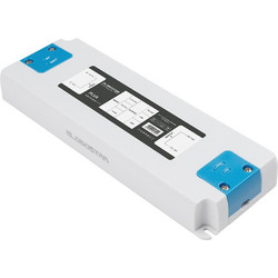 GLOBOSTAR(R) PLUX GLB-107-0014 Τροφοδοτικό/Μετασχηματιστής Class II SELV 60W 2.5A AC 220-240V σε DC 24V IP20 - Λευκό Ματ - Μ18.5 x Π6.4 x Υ2.2cm