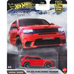 Mattel Hot Wheels Premium Power Trip 2019 Jeep Grand Cherokee Trackhawk