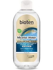 Bioten Hyaluronic Gold Micellar Water Ντεμακιγιάζ 400ml