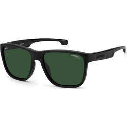 Carrera CA003S 003/UC Ανδρικά Γυαλιά Ηλίου Τετράγωνα Κοκάλινα Μαύρα με Πράσινο Polarized Φακό