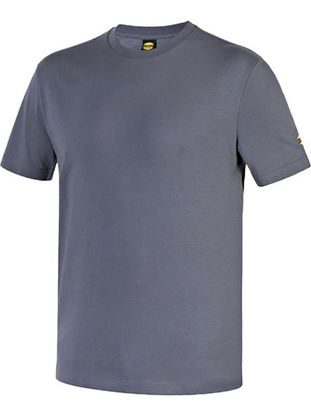 Unisex Βαμβακερό T-shirt Εργασίας Γκρι - Diadora Smart 2.0 T-shirt Steel Grey