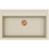 Helika Quadro SQQ103-111W Ένθετος Νεροχύτης Γρανίτη Μπεζ SQQ103W-111-AQF-001V-C 79x51cm