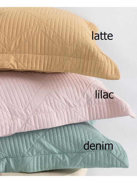 Κουβερλί Σετ Υπέρδιπλο (220x240) Sam Lilac microfiber Palamaiki