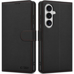 Tech-Protect Wallet Black/Red (Samsung Galaxy S26)