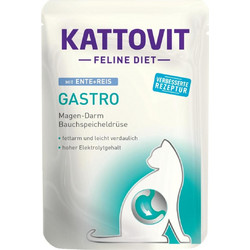 Kattovit Adult Gastro with Duck & Rice 85gr