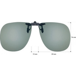 CENTROSTYLE Πρόσθετο Ηλίου C006260019002 G15 60 MINIMAL FLIP-UP για όλους τους σκελετούς - Polarized