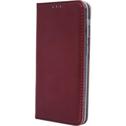 Tel1 iPhone 16 Pro Max Smart Magnetic Θήκη Βιβλίο - Wine Red