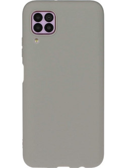 Vennus Huawei P40 Lite Real Smooth Θήκη Σιλικόνης - Grey