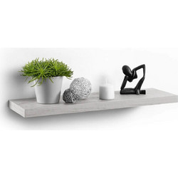 Ράφι Τοίχου Homea με διαστάσεις 75x22.8x3.4cm - White Oak 6RAN792CB