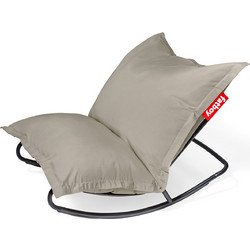 Fatboy - Σετ Κουνιστή Πολυθρόνα Rock 'N Roll Και Πουφ BeanBag Original Outdoor I Grey Taupe