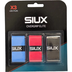 Siux Padel Overgrip Elite X3 -συσκευασία των 3 τμχ. Πολύχρωμα