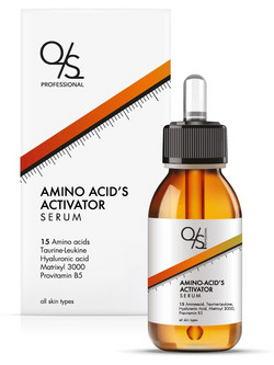 QS Professional Quatre Saisons Aminoacids Activator Αντιγηραντικό Ενυδατικό Serum Προσώπου για Λάμψη με Υαλουρονικό 30ml