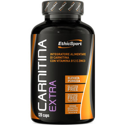 EthicSport Carnitina Extra Συμπλήρωμα Διατροφής με Καρνιτίνη 1600mg 90 Ταμπλέτες
