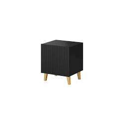 PAFOS bedside table 2 pcs. 45x40x51 cm matte black