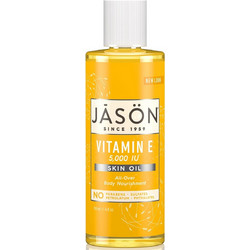 Jason Vitamin E 5000 IU Oil Βιολογικό Λάδι για Πρόσωπο Σώμα & Μαλλιά 118ml