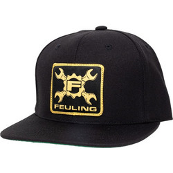 Feuling Καπέλο Gear wrench Snapback cap black
