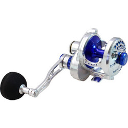 Next HD Overhead Lever Drag Silver/Blue 200 Μηχανισμός Ψαρέματος για Jigging / Slow Jigging