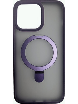 Vivid Magsafe Ring Stand Θήκη Back Cover Purple (iPhone 15 Pro Max)