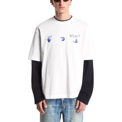 BACCO ARROW SKATE T-SHIRT MEN OFF-WHITE