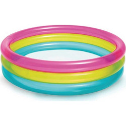 INTEX Βρεφική φουσκωτή πισίνα Rainbow MULTICOLOR unisex