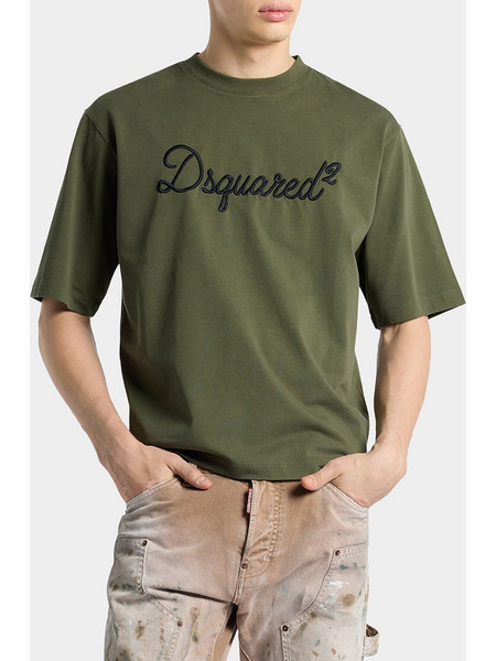 DSQUARED2 ΜΠΛΟΥΖΑ S74GD1524D20106-687 Khaki